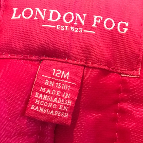 London Fog Classic Infant Snow Bib Ski Snowsuit - Picture 3 of 6